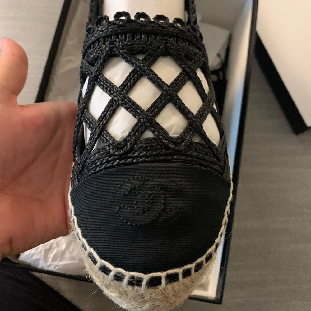 Chanel Espadrilles woven